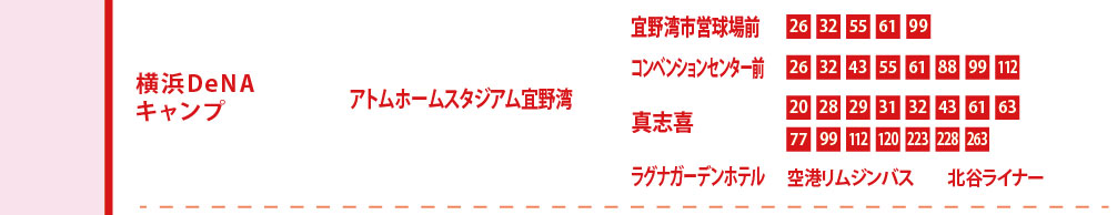 DeNAキャンプ