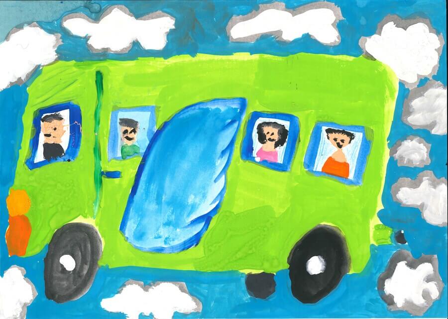 「空とぶバス」