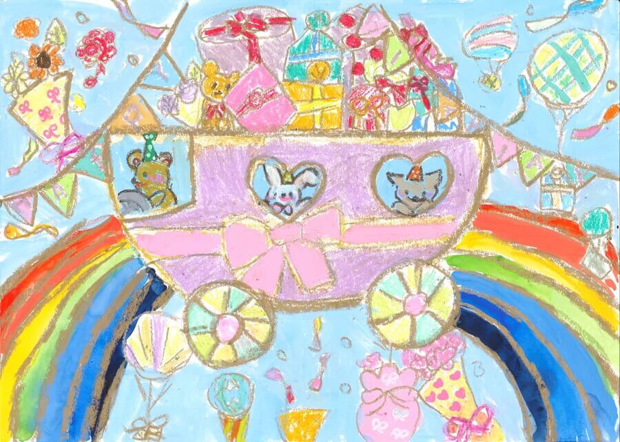 「笑顔を届けるプレゼント号」